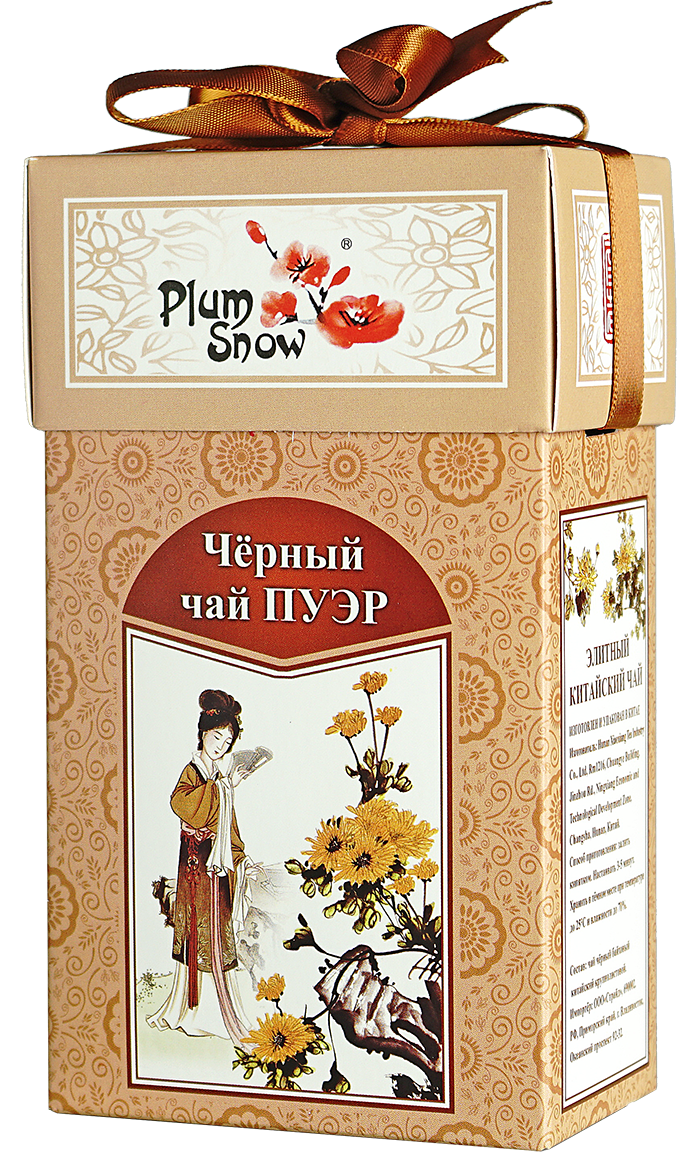 Чай Plum Snow ПУЭР, 100г. - фото