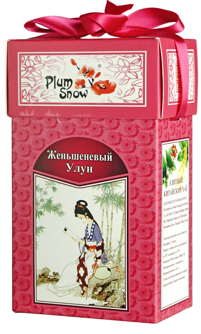 Чай Plum Snow Женьшеневый Улун, 100г.    - фото