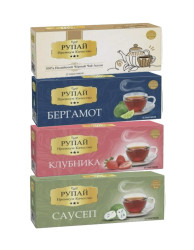 Набор чая RUPAI 4 по 25пак.- фото