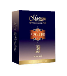 Чай Moston PREMIUM QUALITY BLACK TEA 100 пакетиков- фото
