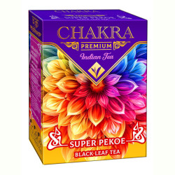 Чай CHAKRA SUPER PEKOE черный 200г.- фото