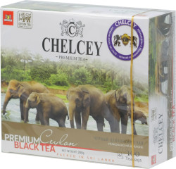 Чай CHELCEY PREMIUM CEYLON BLACK TEA 100 пакетиков- фото